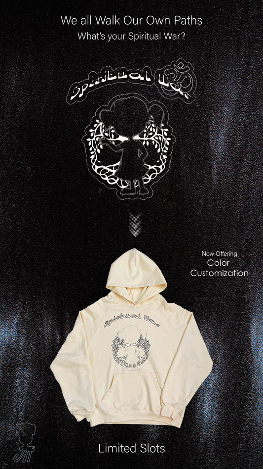 Spiritual War Hooded Pullover (Custom)